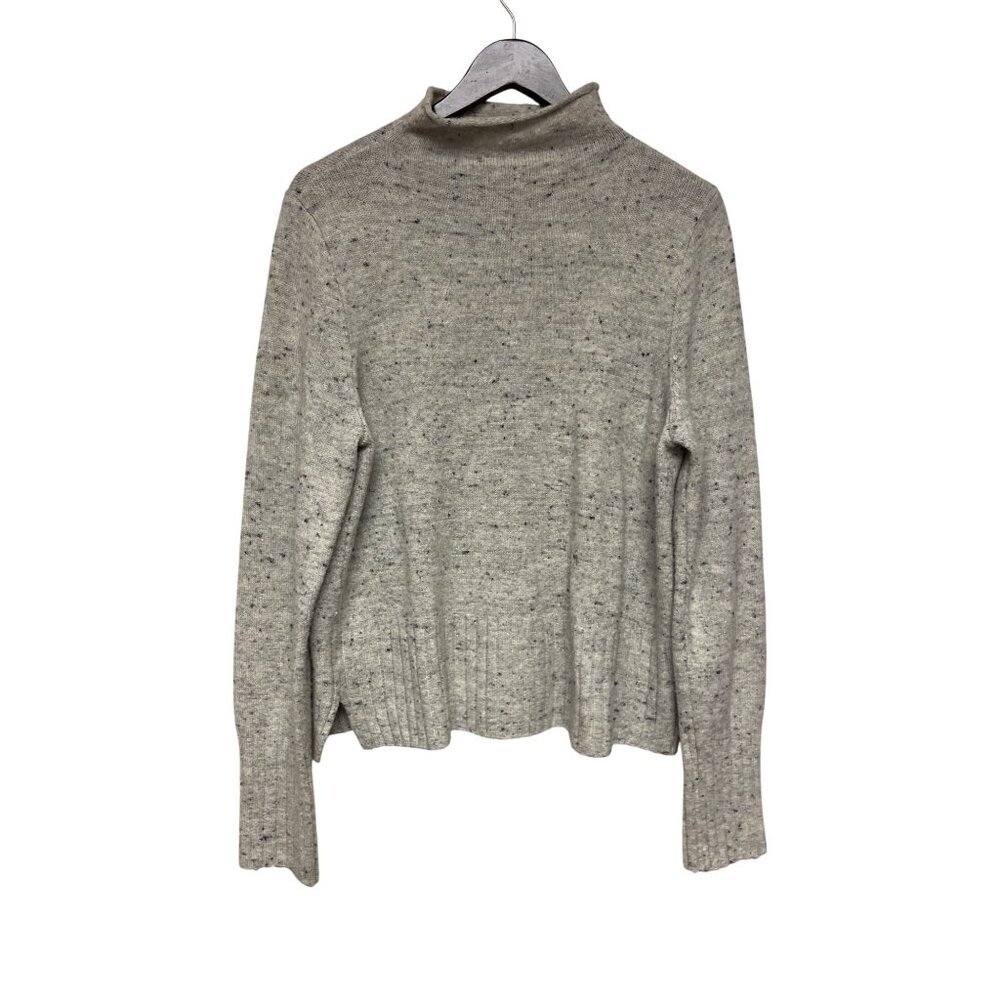 Madewell Women's Donegal Inland Turtleneck Sweater Coziest Yarn Size XXL Gray - Picture 3 of 12